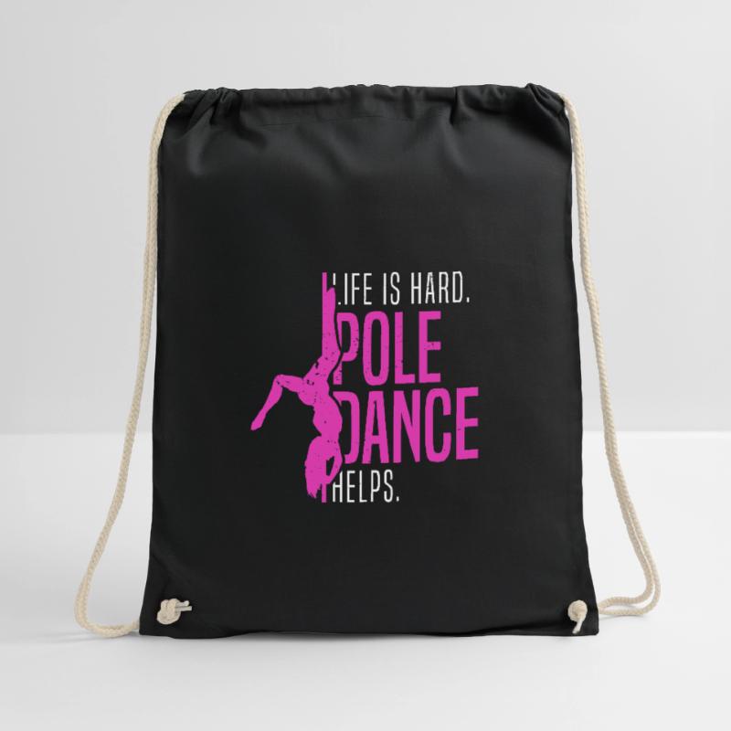 Pole Dance Workout pole dance dancer gift Drawstring Bag