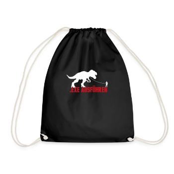 Exe Run Computer Science Admin Gift Birthday - Drawstring Bag - black - Front