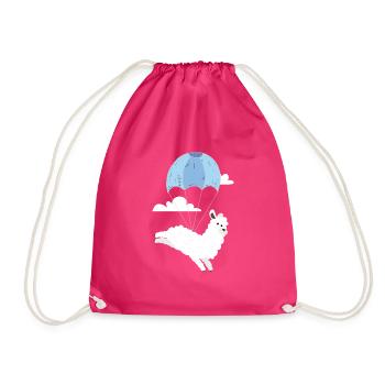 Alpaga Skydive Skydiving Skydiver - Sac de sport léger - fuchsia - Devant