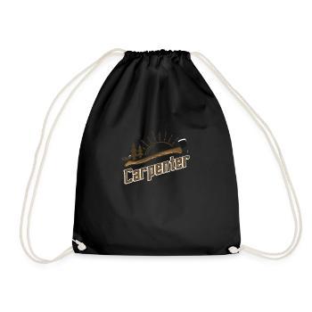 Carpenter - Charpentiers Menuisiers - Sac de sport léger - noir - Devant