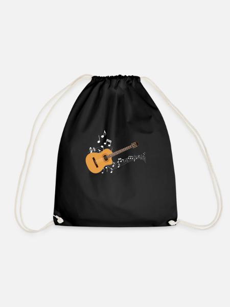 Guitare guitariste musique - Sac de sport léger - noir