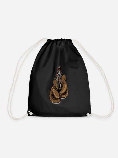 gant de boxe - Sac de sport léger - noir