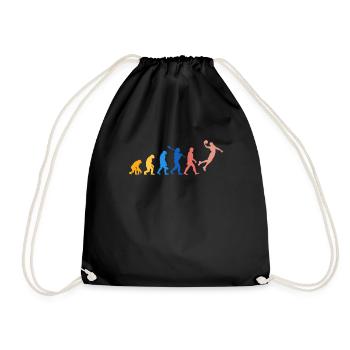 Basket-ball Evolution Basketball - Sac de sport léger - noir - Devant