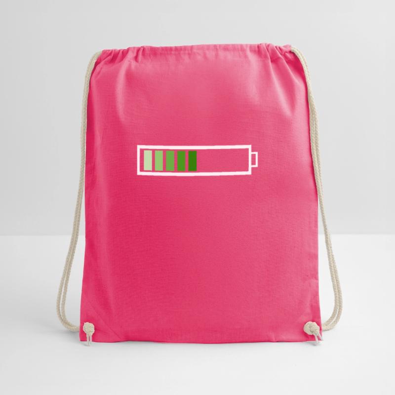 Loading bar Drawstring Bag