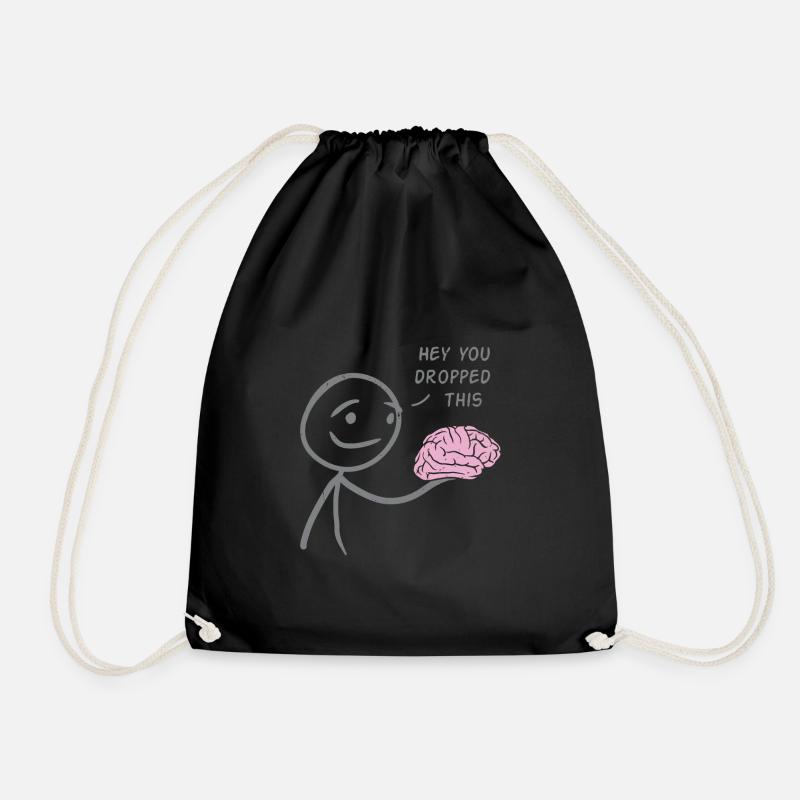 Hey tu as laissé tomber ça - Sac de sport léger - noir