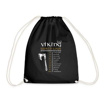 Viking World Tour Vikings - Sac de sport léger - noir - Devant
