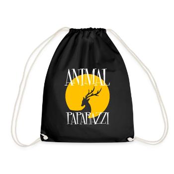 Photographier des animaux Photographe animalier - Sac de sport léger - noir - Devant