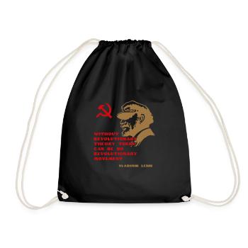 Théorie révolutionnaire Don Lénine URSS Marxisme - Sac de sport léger - noir - Devant