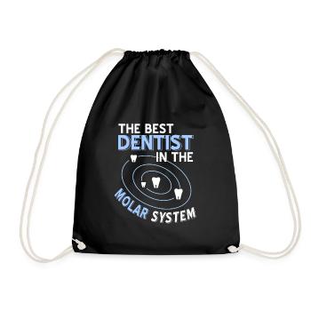 Dentist - Best Dentist - Drawstring Bag - black - Front