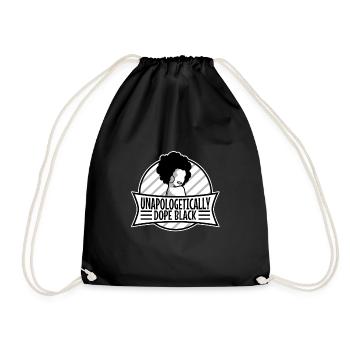 Noir sans excuse - Sac de sport léger - noir - Devant