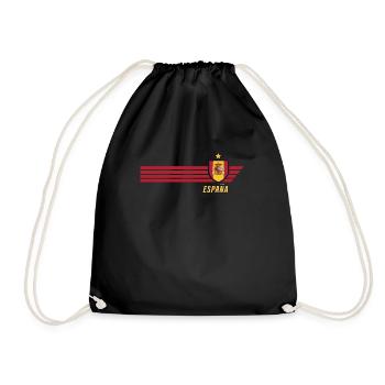 Espagne La Furia Roja Patriotisme Fan de football - Sac de sport léger - noir - Devant