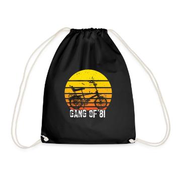 Bonanzarad Bonanza Bike Hipster Anniversaire 1981 - Sac de sport léger - noir - Devant
