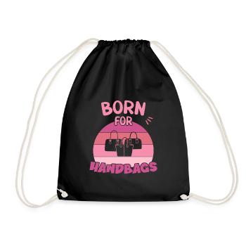 Born for Handbags / Handbag Shopping - Drawstring Bag - black - Front