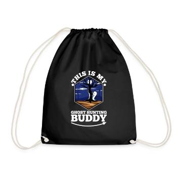 C’est mon copain de chasse aux fantômes - Sac de sport léger - noir - Devant