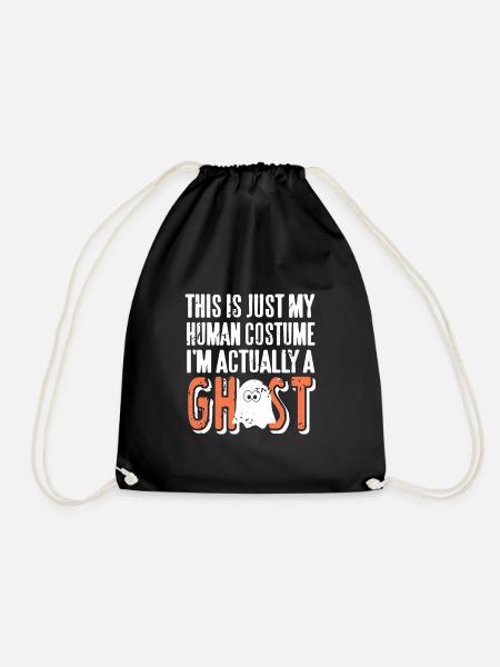 Geist - This is my Human Costume - Turnbeutel - Schwarz