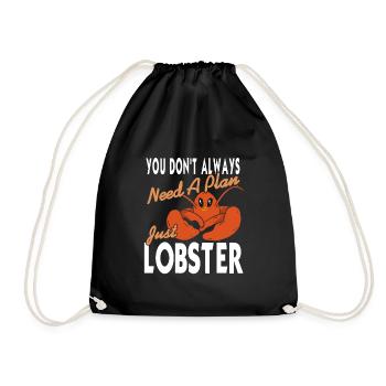 Toujours besoin d’un plan juste homard - Sac de sport léger - noir - Devant