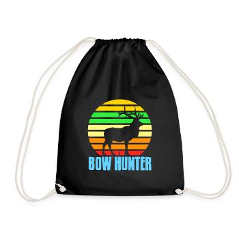 Bow Hunter - Turnbeutel - Schwarz - Vorne