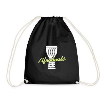 Genre soul de batterie afrobeat - Sac de sport léger - noir - Devant