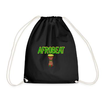 Genre soul de batterie afrobeat - Sac de sport léger - noir - Devant