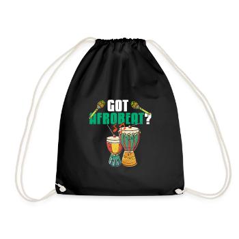 Got Afrobeat? - Drawstring Bag - black - Front