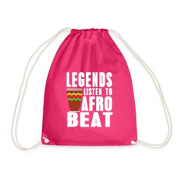Les légendes écoutent l’afrobeat - Sac de sport léger - fuchsia - Devant