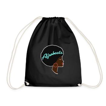 Pride Arobeats Black history musik - Turnbeutel - Schwarz - Vorne