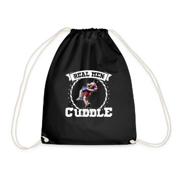 Wrestling Kampfkunst Wrestler Ringen Sport - Turnbeutel - Schwarz - Vorne