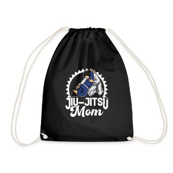BJJ Jiu Jitsu Brésilien Filles Arts Martiaux - Sac de sport léger - noir - Devant