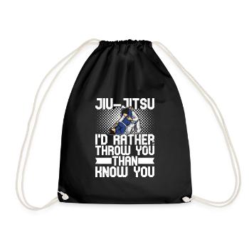 Jiu Jitsu Judo BJJ Filles Arts Martiaux Sports - Sac de sport léger - noir - Devant