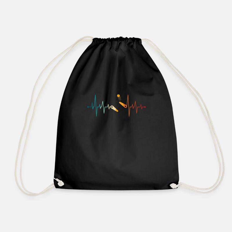 Pinball Machine Retro Pinball Machine Pinball Machine - Sac de sport léger - noir