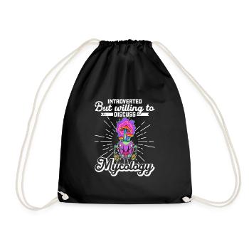 Fungi Ant Insects Biology Biologist School - Drawstring Bag - black - Front