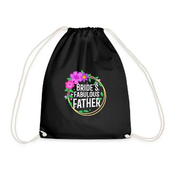 Brides fabulous father - Turnbeutel - Schwarz - Vorne