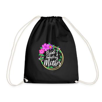 Brides fabulous mother - Turnbeutel - Schwarz - Vorne