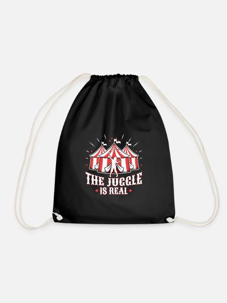 The Juggle Is Real - Turnbeutel - Schwarz