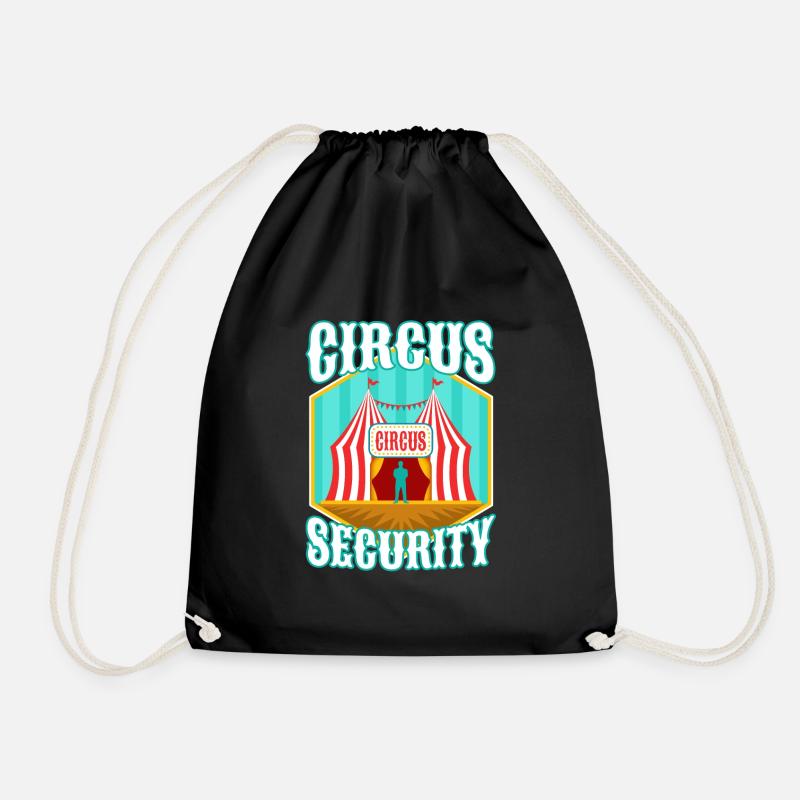 Sécurité du cirque - Sac de sport léger - noir
