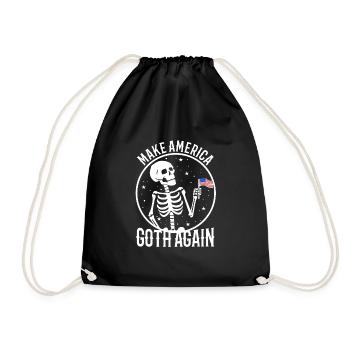 Make america goth again - Turnbeutel - Schwarz - Vorne