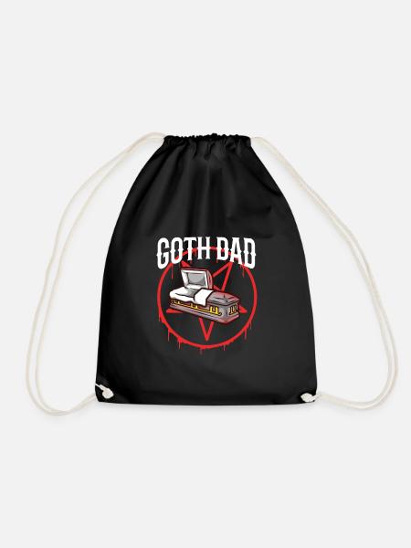 Goth Dad - Turnbeutel - Schwarz