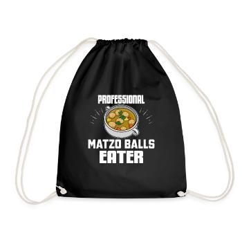 Pessah Casher Shalom Plat de cuisine de Pessah - Sac de sport léger - noir - Devant