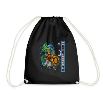Aztec Mexique Divinité Histoire Culture Maya - Sac de sport léger - noir - Devant