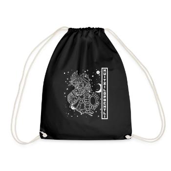 Histoire de la divinité aztèque du Mexique et culture maya - Sac de sport léger - noir - Devant