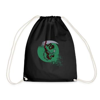 Arme Ninja Kusarigama Japon Tradition Chain Arme - Sac de sport léger - noir - Devant