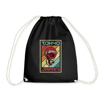 Ninja Arts Martiaux Arme Ninjutsu Kusarigama Sort - Sac de sport léger - noir - Devant