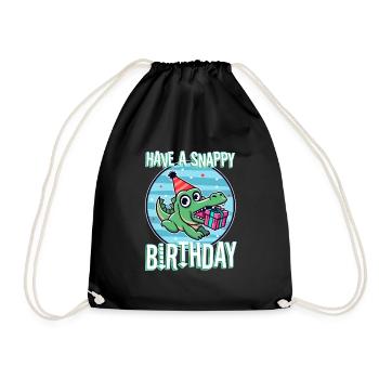 Passez un anniversaire mémorable - Sac de sport léger - noir - Devant