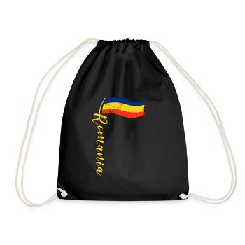 Roumanie Roumanie Vacances Balkans Origine - Sac de sport léger - noir - Devant
