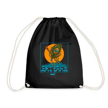 Hindu Buddhist Krishna Yoga Zen Buddhist - Turnbeutel - Schwarz - Vorne