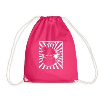 Ayran Getränk Kuhmilch Türkei Türkisch National - Turnbeutel - Fuchsia - Vorne