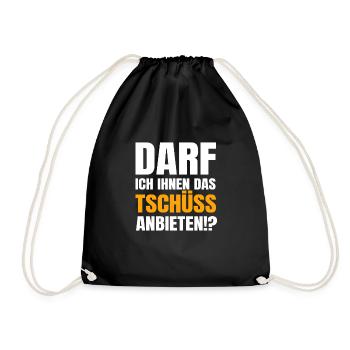 C’est drôle : Puis-je vous offrir l’ironie de l’adieu - Sac de sport léger - noir - Devant