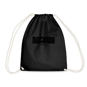 Bochum Skyline Ruhrpott sur la zone minière du charbon Home - Sac de sport léger - noir - Devant