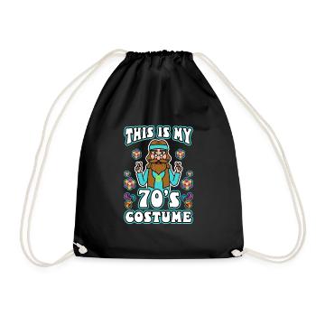 C’est mon costume des années 70 - Sac de sport léger - noir - Devant