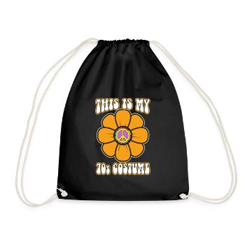 C’est mon costume des années 70 - Sac de sport léger - noir - Devant